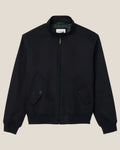 Water-Repellent Twill Harrington Jacket