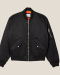 Water-Repellent Padded Bomber Jacket