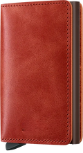 - RFID Protected Slim Wallet - Vintage - Orange