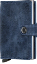 - RFID Protected Mini Wallet - Vintage - Blue