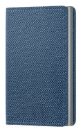 - RFID Protected Slim Wallet - Twist - Blue Jeans