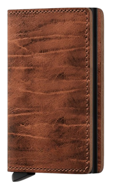 - RFID Protected Slim Wallet - Dutch Martin - Whiskey