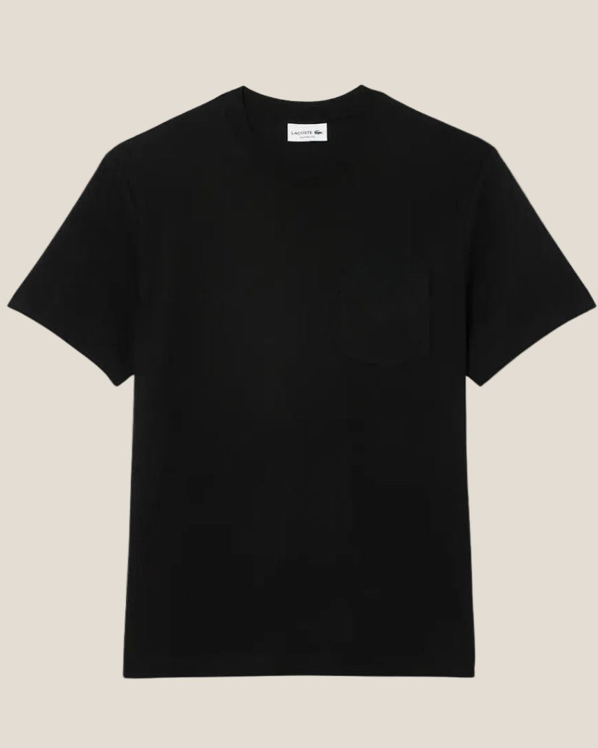 Cotton T-shirt with Breast Pocket