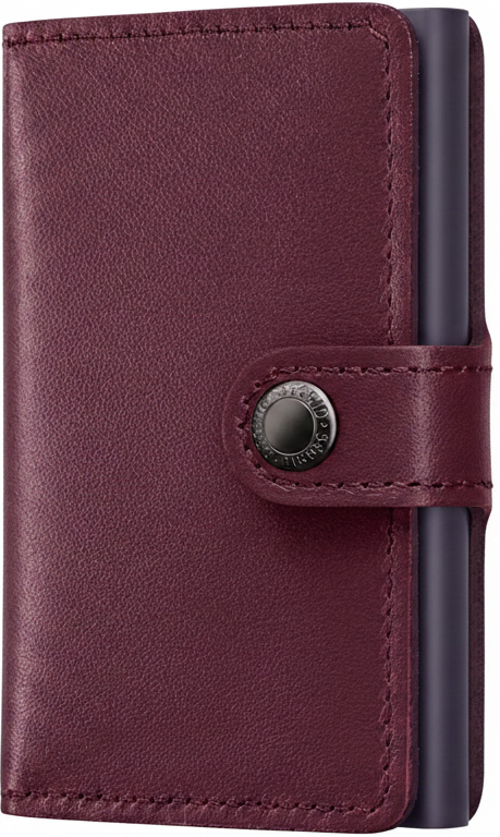 - RFID Protected Mini Wallet - Original - Cranberry
