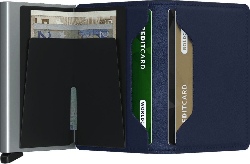 - RFID Protected Slim Wallet - Original - Navy
