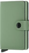 RFID Protected Mini Wallet - Yard - Pistachio