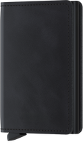 - RFID Protected Slim Wallet - Vintage - Black