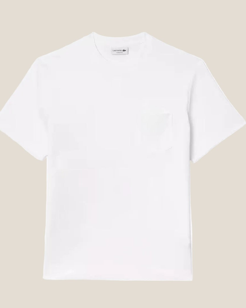 Cotton T-shirt with Breast Pocket