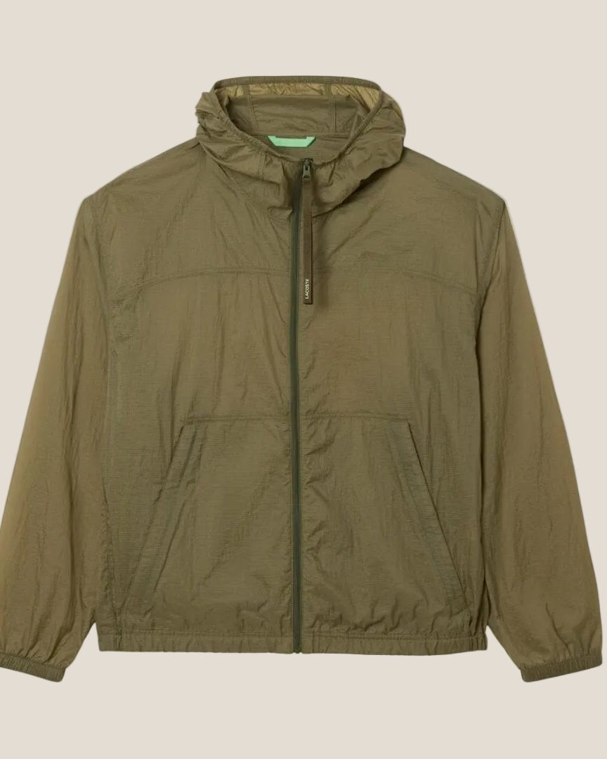 Water-Repellent Packable Nylon Jacket