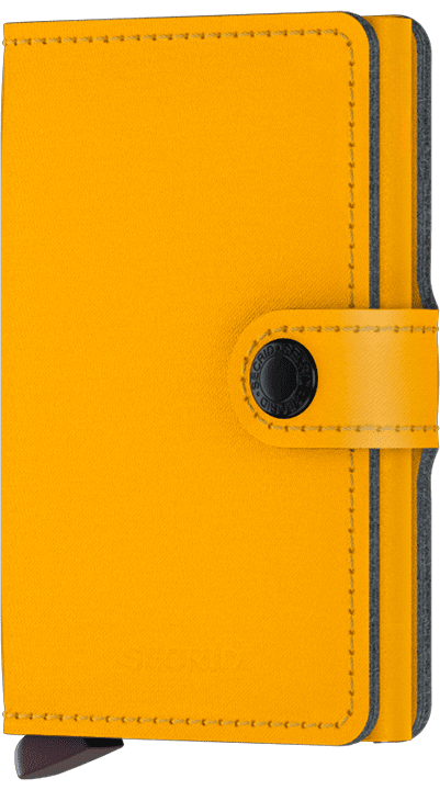 - RFID Protected Mini Wallet - Yard - Ochre