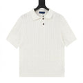 Spurs Knitted Polo Shirt White