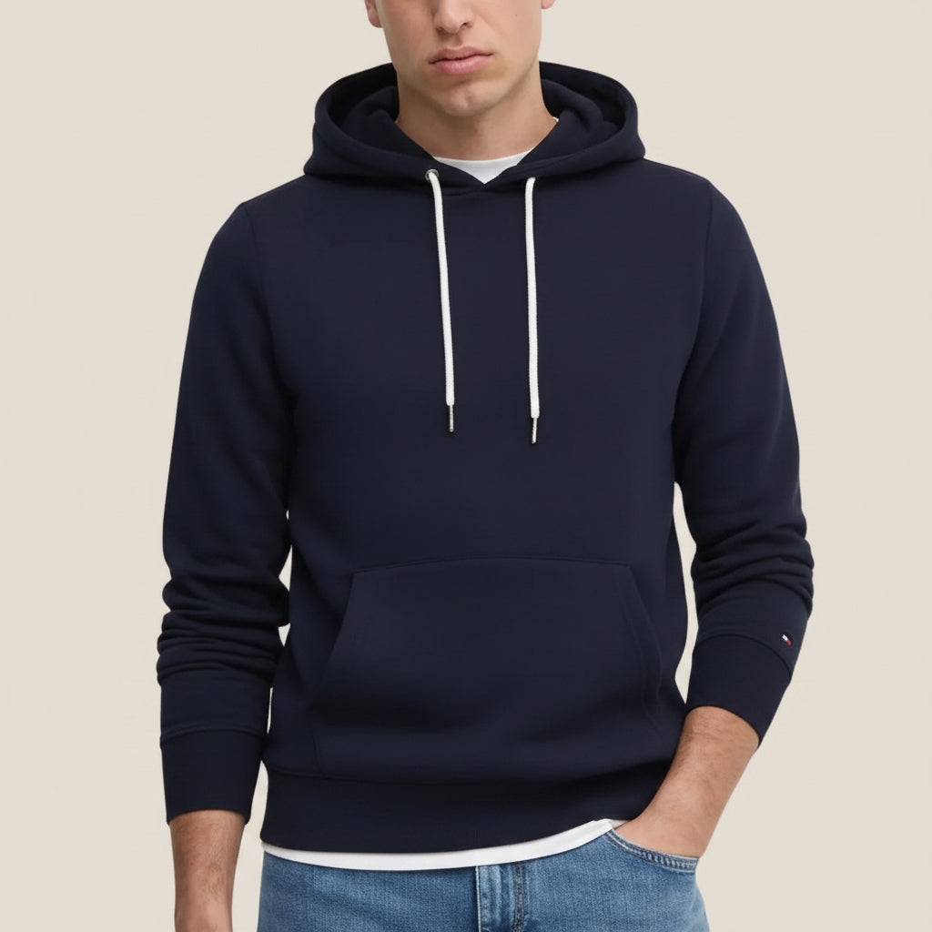 Felpa Con Cappuccio Flex Logo Ricamato