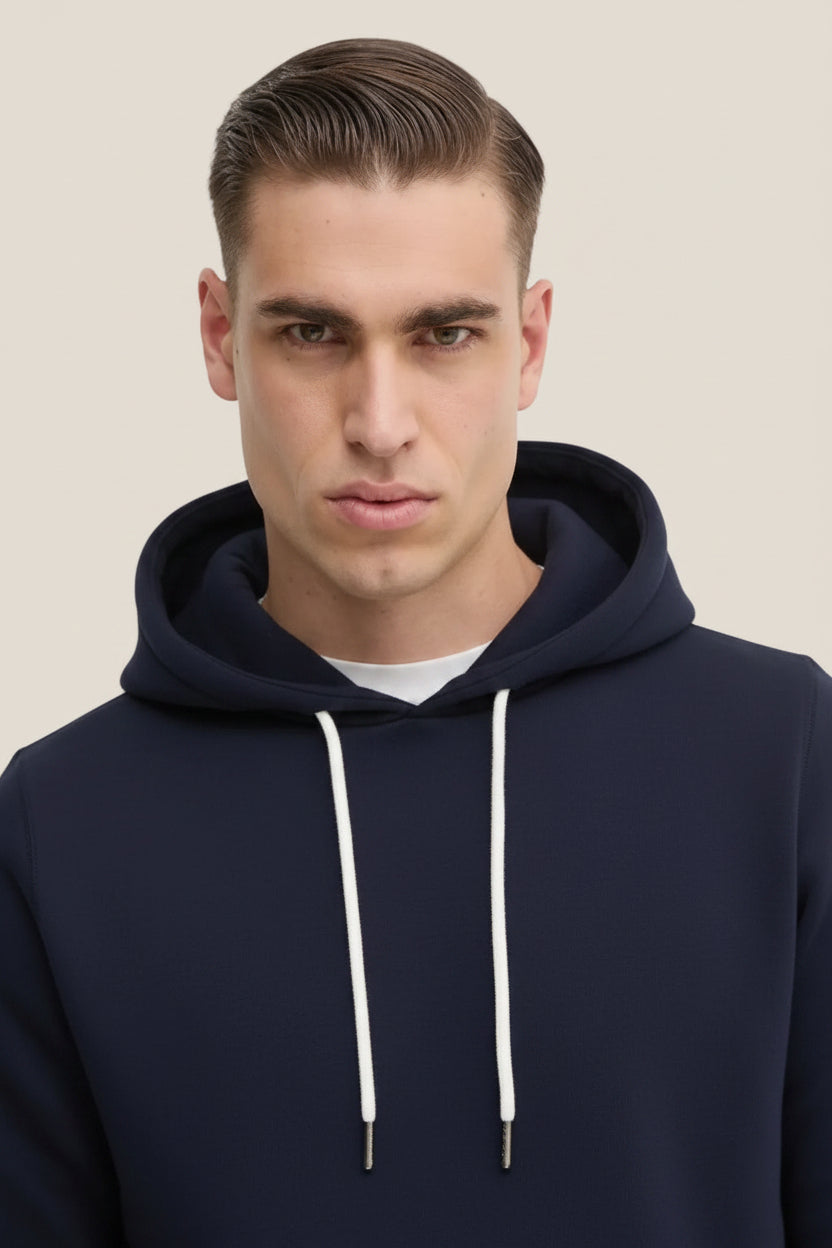 Felpa Con Cappuccio Flex Logo Ricamato