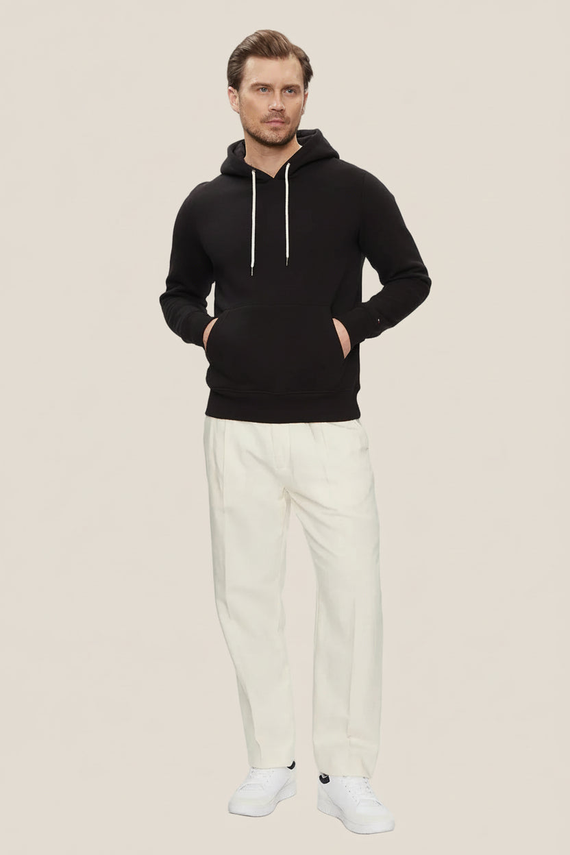 Felpa Con Cappuccio Flex Logo Ricamato