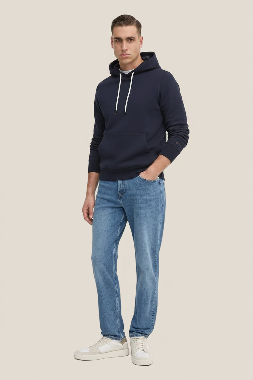 Felpa Con Cappuccio Flex Logo Ricamato
