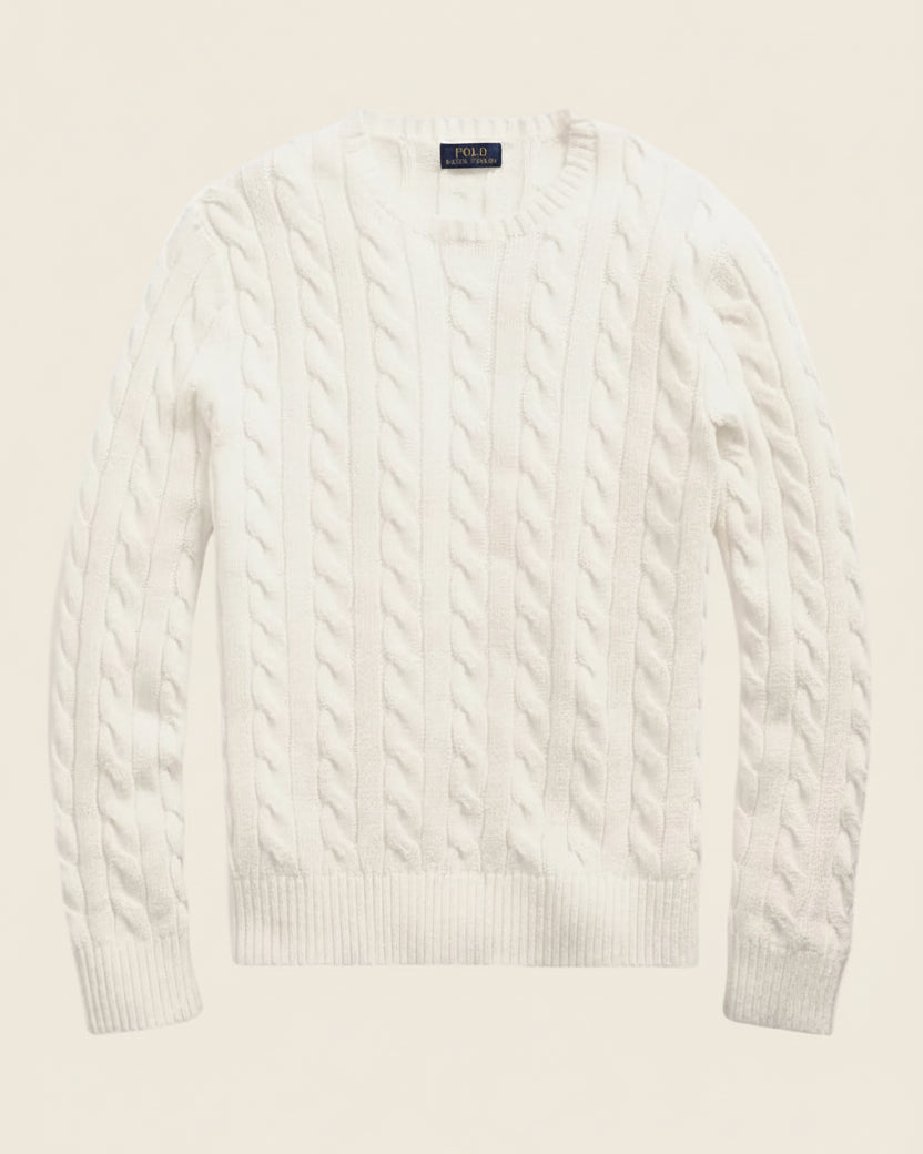 Classic Cable-Knit Sweater