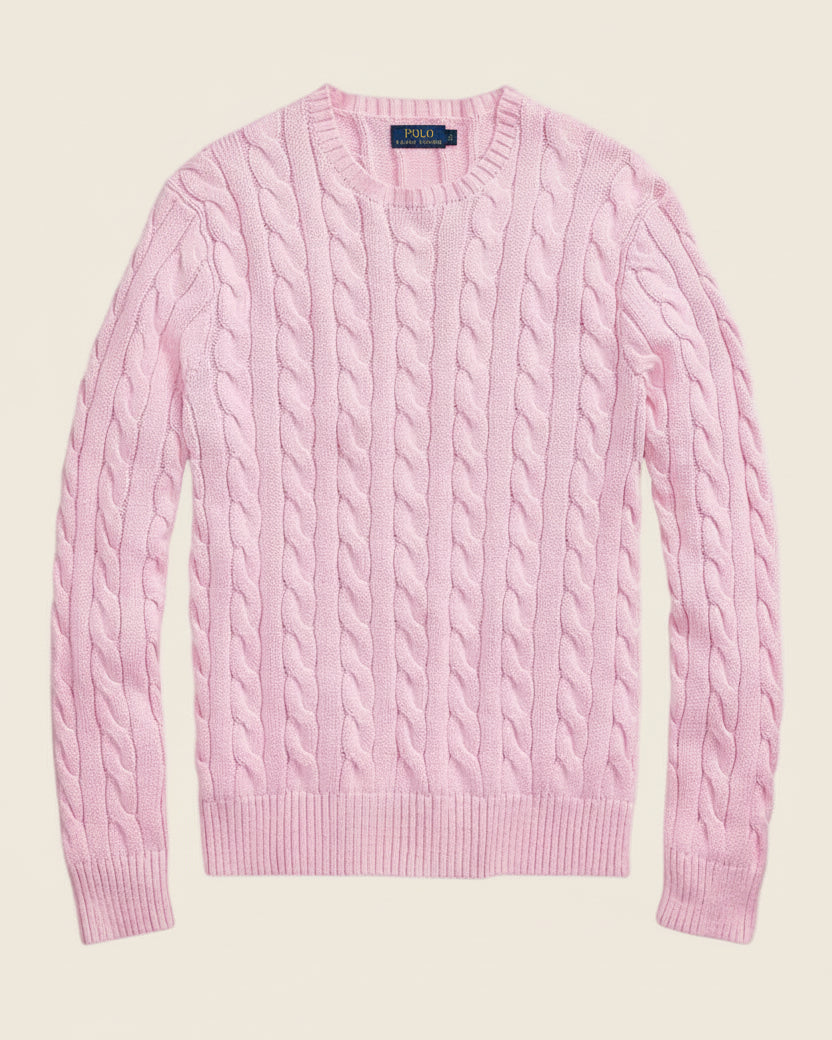 Classic Cable-Knit Sweater