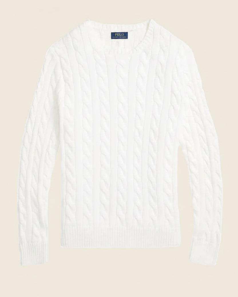 Classic Cable-Knit Sweater