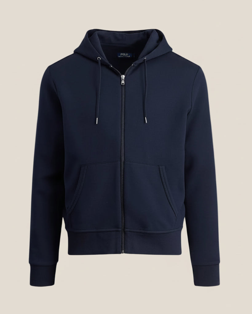 Double-Knit Full-Zip Hoodie
