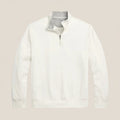Luxury Jersey Quarter-Zip Pullover