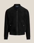 Suede Bomber Jacket