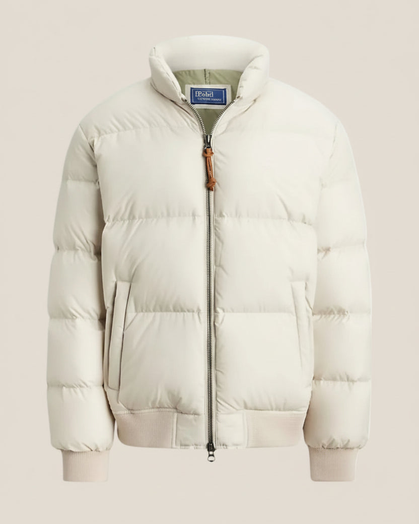 Textured Ripstop Down Jacket