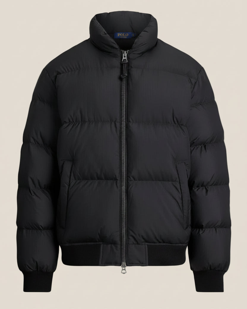 Textured Ripstop Down Jacket