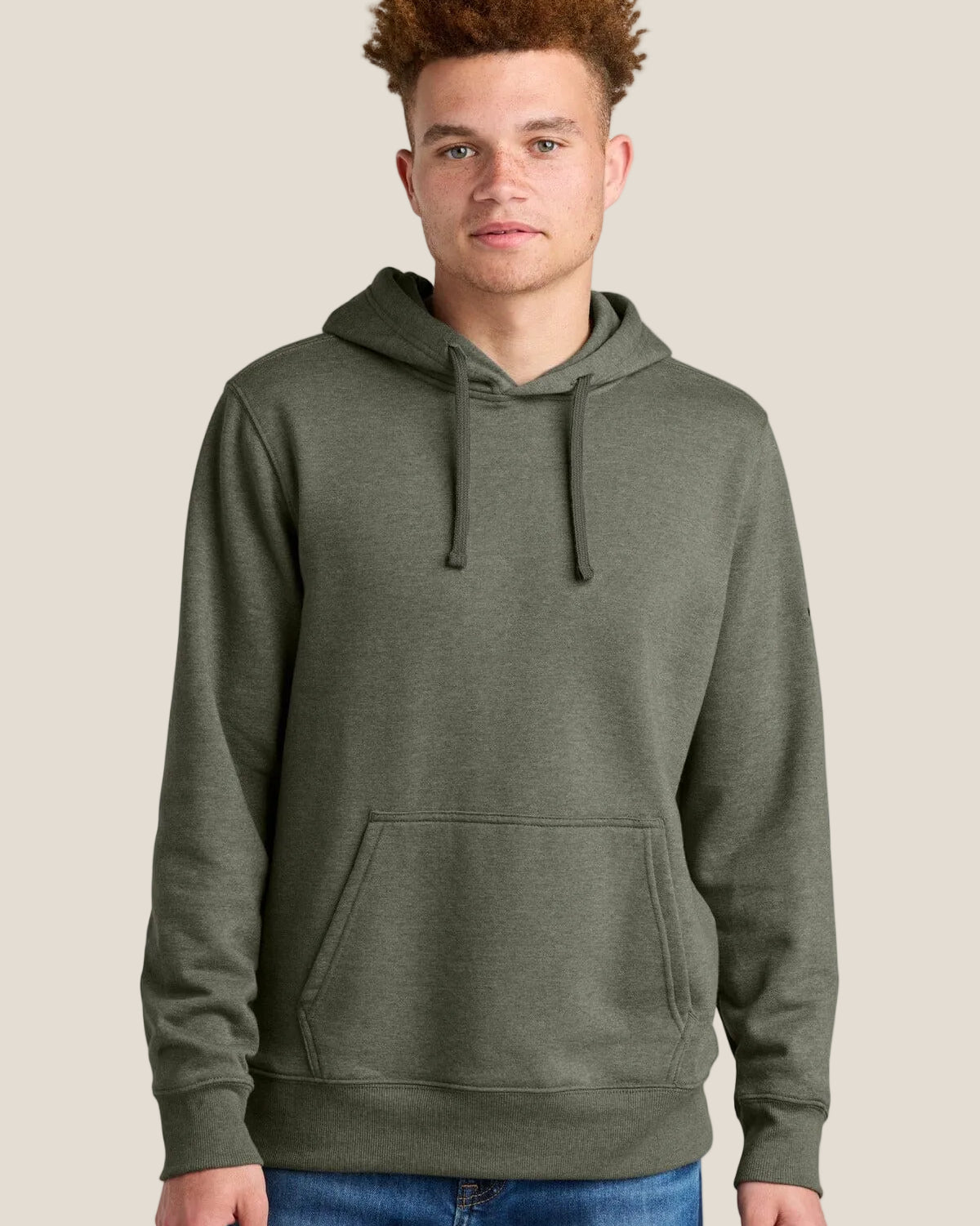 Sleeve Logo Pullover Hoodie
