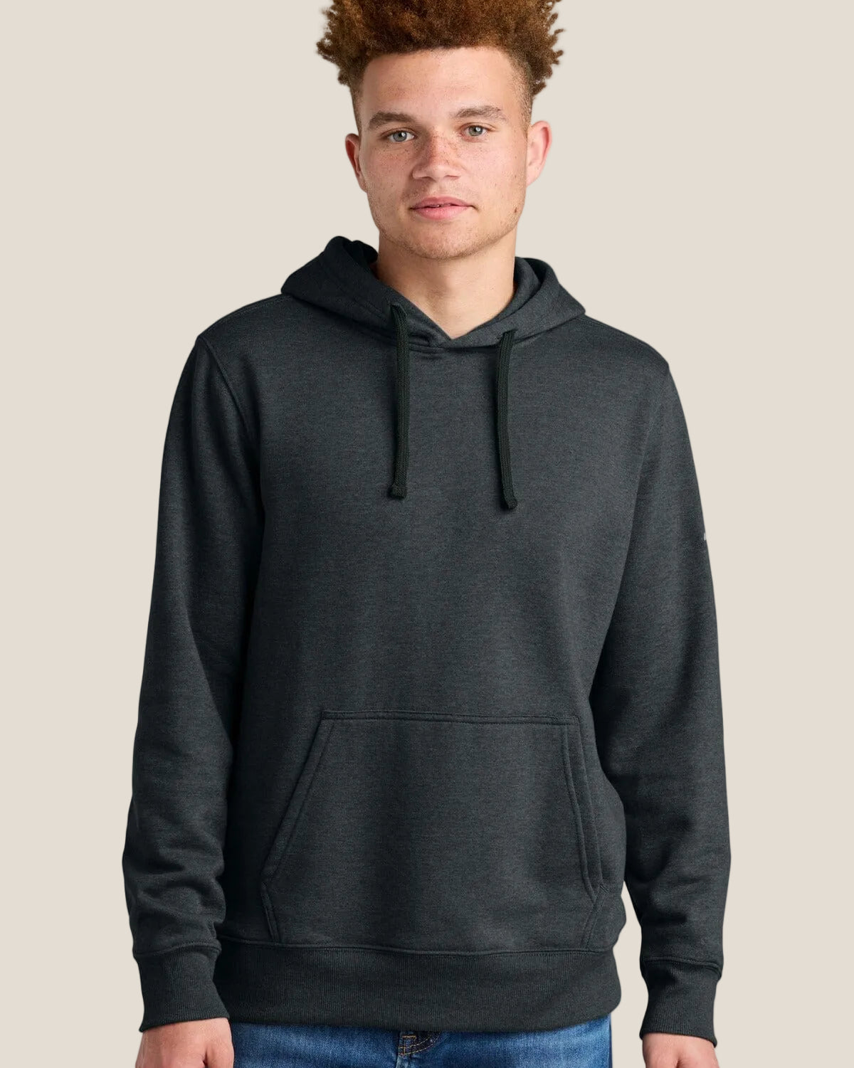 Sleeve Logo Pullover Hoodie