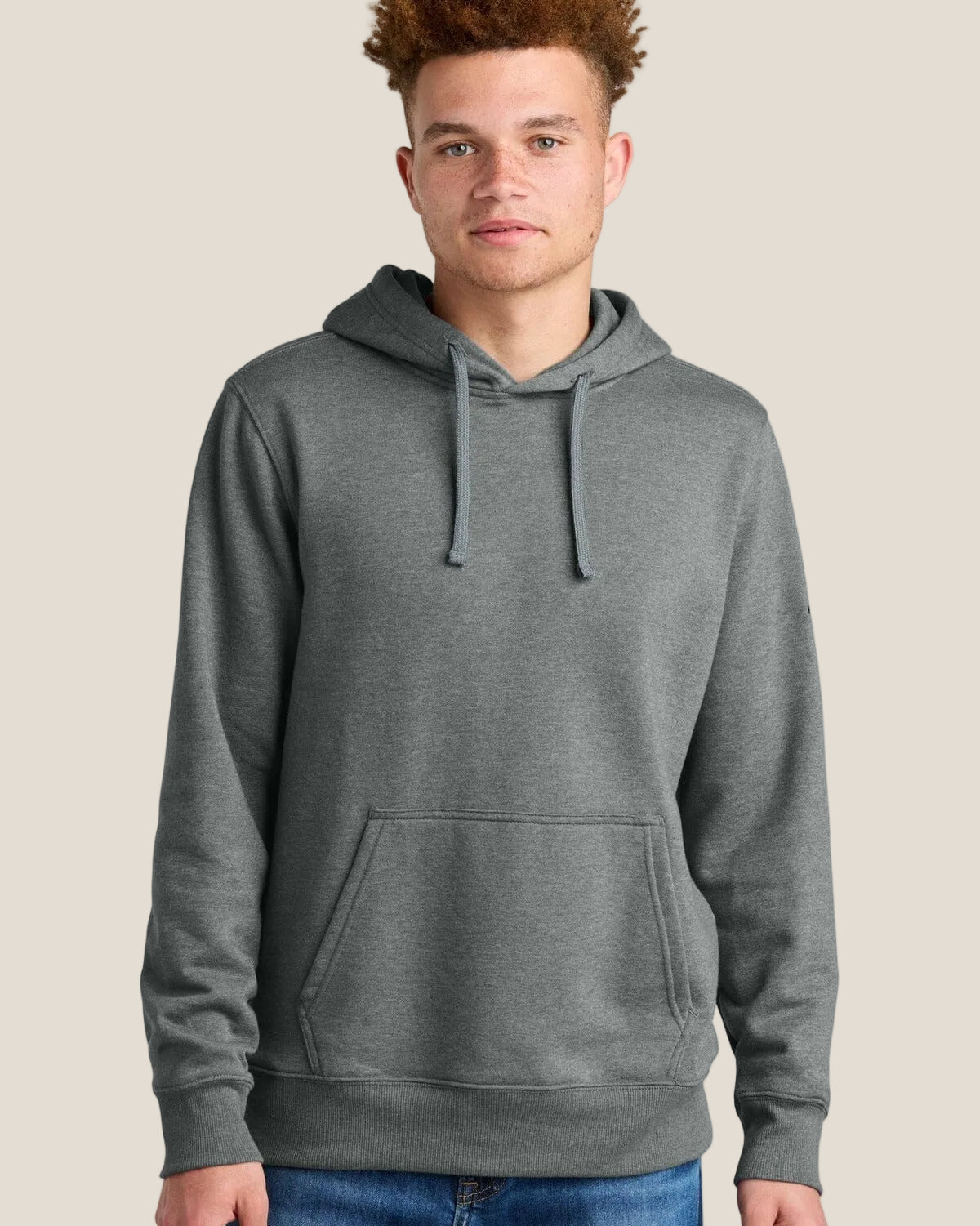 Sleeve Logo Pullover Hoodie