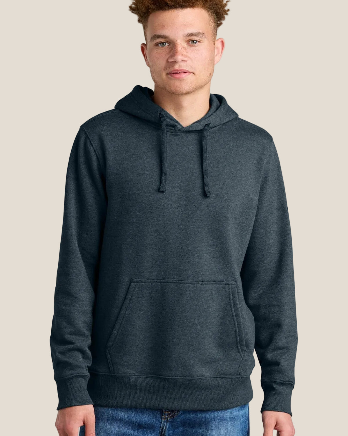 Sleeve Logo Pullover Hoodie